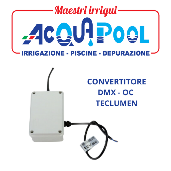 CONVERTITORE DMX - OC - TECLUMEN