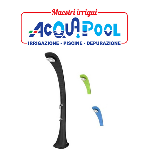 DOCCIA SOLARE  32L IN POLIETILENE " COBRA "