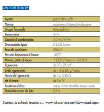 Resina Forte A Scambio Ionico Dowex HCR-S/S Per Addolcitore Sacchi Da - Foto 10