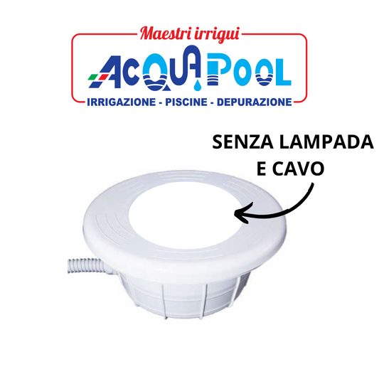 FARO PAR 56 PER PVC  SENZA LAMPADA E CAVO 35 WATT