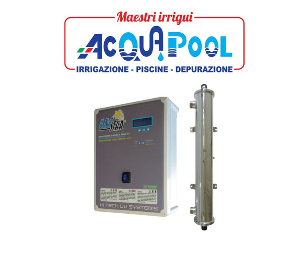 IMIPIANTO A RAGGI UV  Mod.  316UV1X80-LCD CON QUADRO DI COMANDO