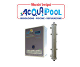 IMIPIANTO A RAGGI UV  Mod.  316UV1X80-LCD CON QUADRO DI COMANDO