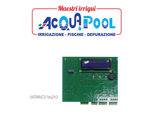 Programmatore per ballast UV c/LCD 16x2