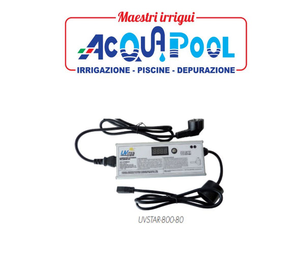 Alimentatore lampada UV 800W completo di cavi e quadripin