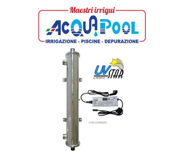 IMPIANTO A RAGGI UV Mod. 316ECOSTAR-80W