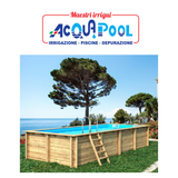 PISCINA FUORI TERRA WEVA RECTANLGE 8X4