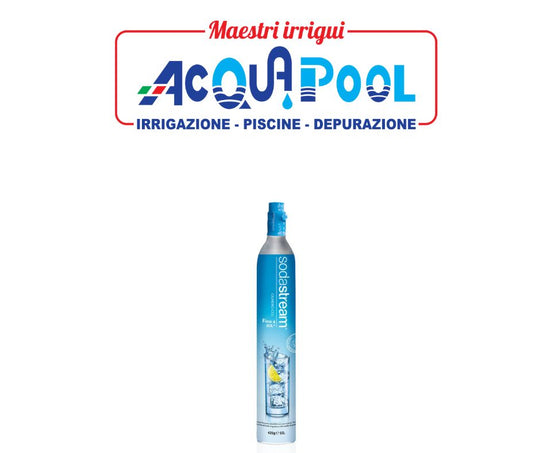 Cilindro con licenza Sodastream blu attacco ad avvitare