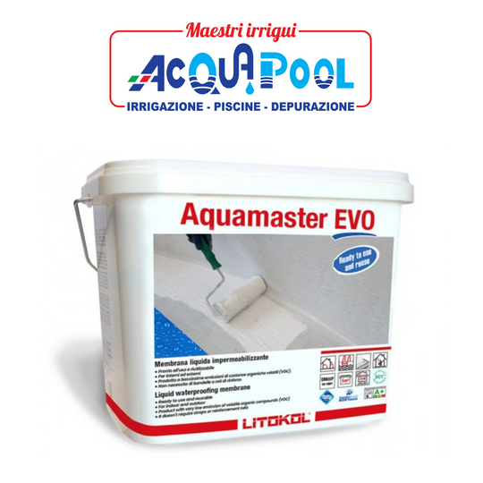 ACQUAMASTER EVO membrana liquida impermeabilizzante