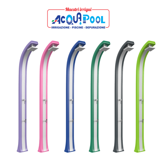 DOCCIA TRADIZIONALE RESINA " SPRING PLUS B 125 - I " DIVERSE COLORAZIONI