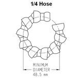 Bobina Tubo Componibile 1/4 Lung 15 Mt