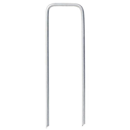 Picchetti fissatelo in acciaio per prati sintetici 30 pezzi  Ø3 h 14.5cm   cod.4434