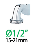 Presa rubinetto 1/2” CLABER 8623