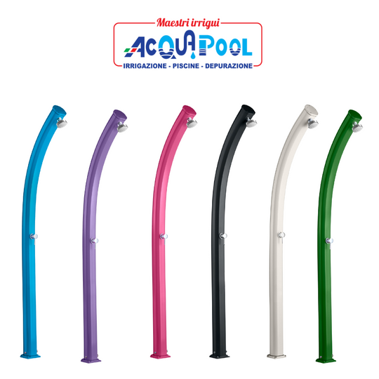 DOCCIA TRADIZIONALE ALLUMINIO " JOLLY A 505 " DIVERSE COLORAZIONI
