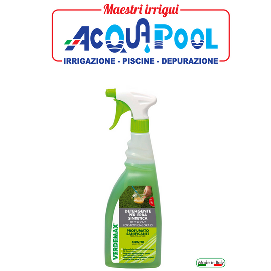 Detergente pronto all’uso per la pulizia di manti in erba sintetica 750ml cod. 3481