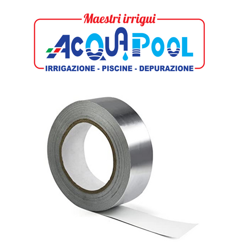 Nastro Adesivo in Alluminio -  h 50 mm x 50 m -