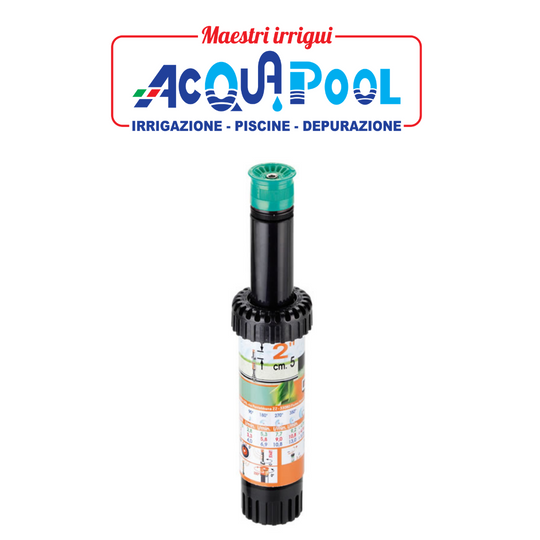 Pop-up regolabile 0°-350° 6 l/min - 2" CLABER ART. 90020
