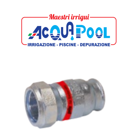 Sistema di tubi e raccordi in acciaio inossidabile, Sanpress Inox Sistema di tubi e raccordi in acciaio inossidabile, Sanpress Inox