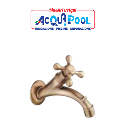 RUBINETTO MANIGLIA CROCE INCLINATO mod. 6061