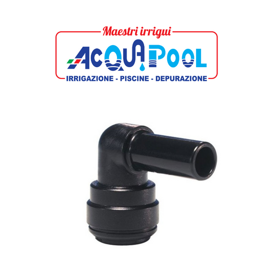 GOMITO CON CODOLO John Guest PACCO DA 10 PEZZI