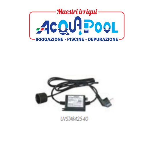 Alimentatore lampada UV 10/40W completo in box