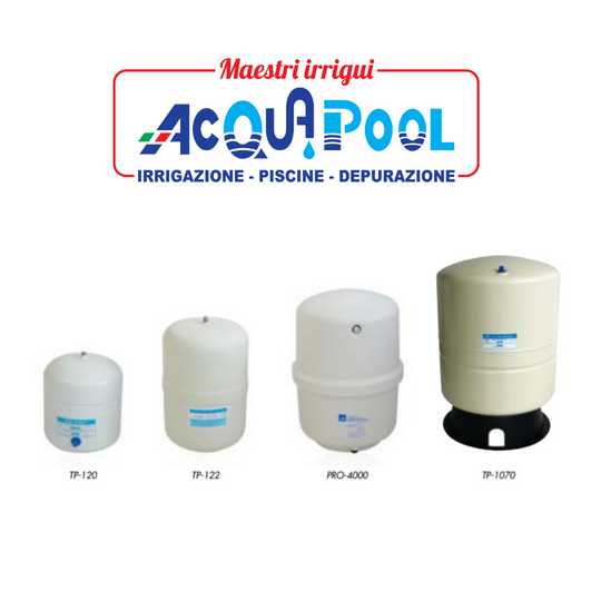 Serbatoi di accumulo per impianti ad osmosi