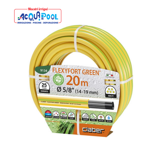 Flexyfort Green Ø 5/8” claber art. 9136