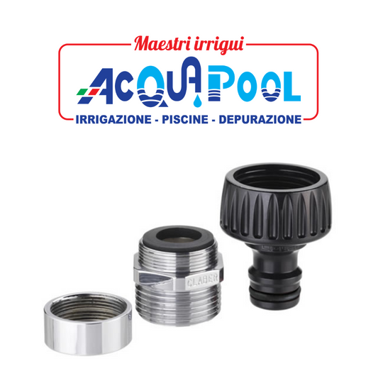 Presa 3/4” (20 - 27 mm) Metal  CLABER 8597
