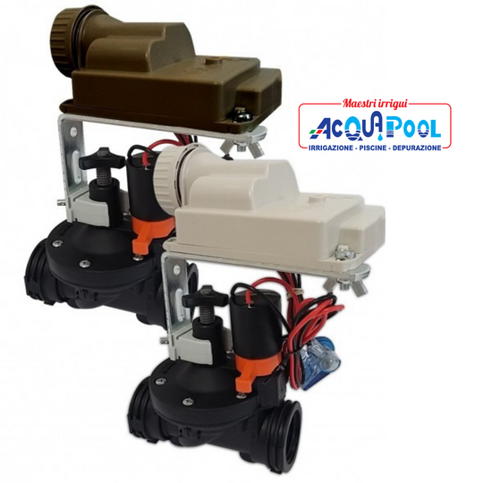 KIT PROGRAMMATORE BLUETOOTH A BETTERIA CON ELETTROVALVOLA -IP68