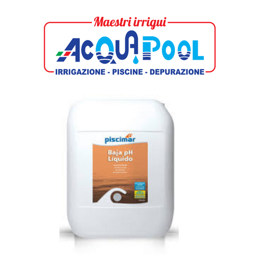 BAJA PH LIQUIDO PISCIMAR CORRETTORE