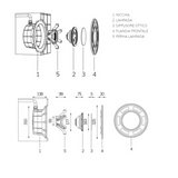 LAMPADA LED PAR56  POWER OC RGBW TECLUMEN 2 FILI