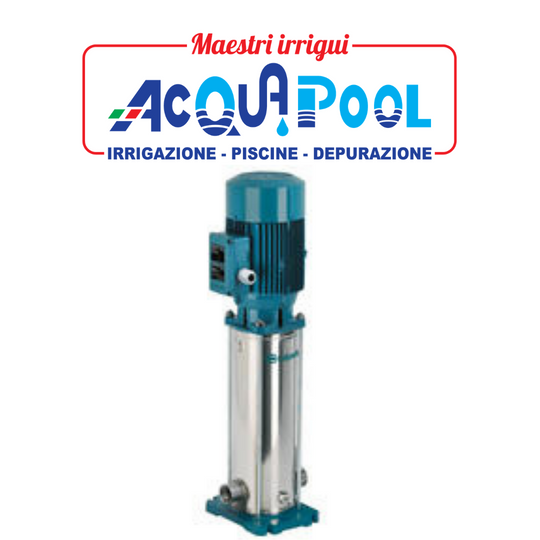 POMPA MULTISTADIO VERTICALI MONOBLOCCO IN ACCIAIIO INOSSIDABILE MXV-B CALPEDA