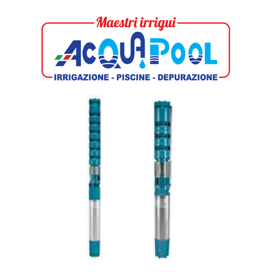 POMPE SOMMERSE PER POZZI DA 6", 8" E 10 " SDS /BSDS