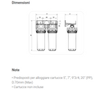 CONTENITORE PER CARTUCCE -CON INSERTO IN OTTONE FP3 DUPLEX Prezzo su richiesta