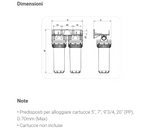 CONTENITORE PER CARTUCCE -CON INSERTO IN OTTONE FP3 DUPLEX