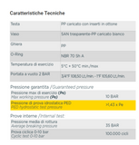 CONTENITORE PER CARTUCCE -CON INSERTO IN OTTONE FP3 DUPLEX Prezzo su richiesta
