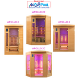 SAUNA "APOLLO"  4 MODELLI