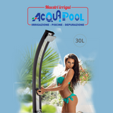 DOCCIA SOLARE  30L ALLUMINIO "SPRING"