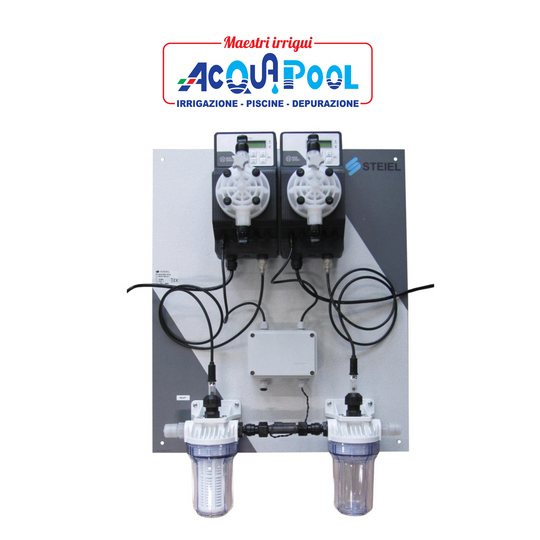 PNL NOVA POOL PH/RX – MONITORAGGIO E REGOLAZIONE PH / CLORO IN PISCINA