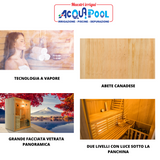 SAUNA " SENSO" DUE MODELLI DISPONIBILI