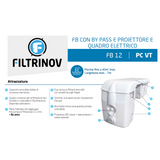 GRUPPO FILTRANTE MONOBLOCCO MODELLO FB12 VARIE TIPOLOGIE