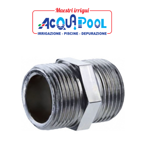 NIPPLO M/M  RACCORDO FILETTATO ZINCATO