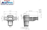 Skimmer sfioratore per cemento armato + linear