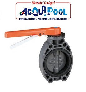 Valvola a farfalla a leva in PVC